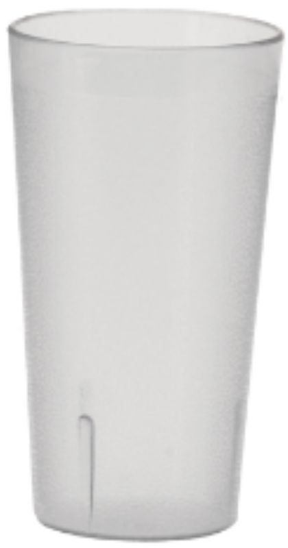 TUMBLER CLEAR PEBBLED 12 OZ
