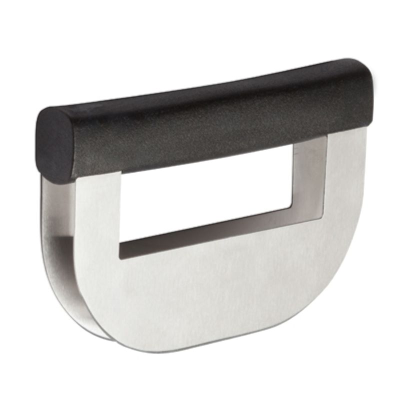 KNIFE CHOP DBL BLADE BLK POLY HDL