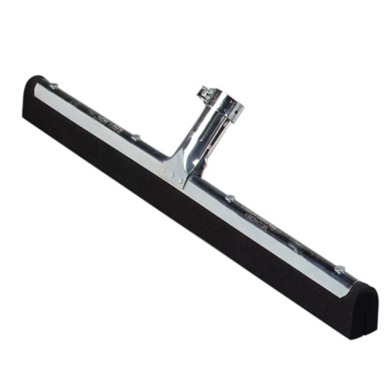 SQUEEGEE FLOOR DOUBLE FOAM BLACK 18