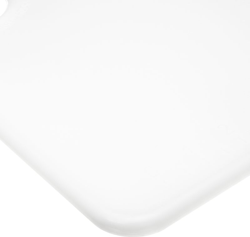CUTTING BOARD WHITE 10X12X1/2