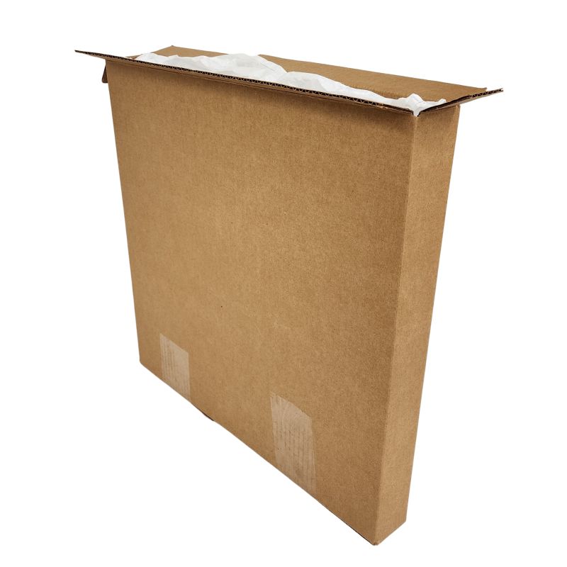 CUTTING BOARD WHITE W/HOOK 18X12X1/2
