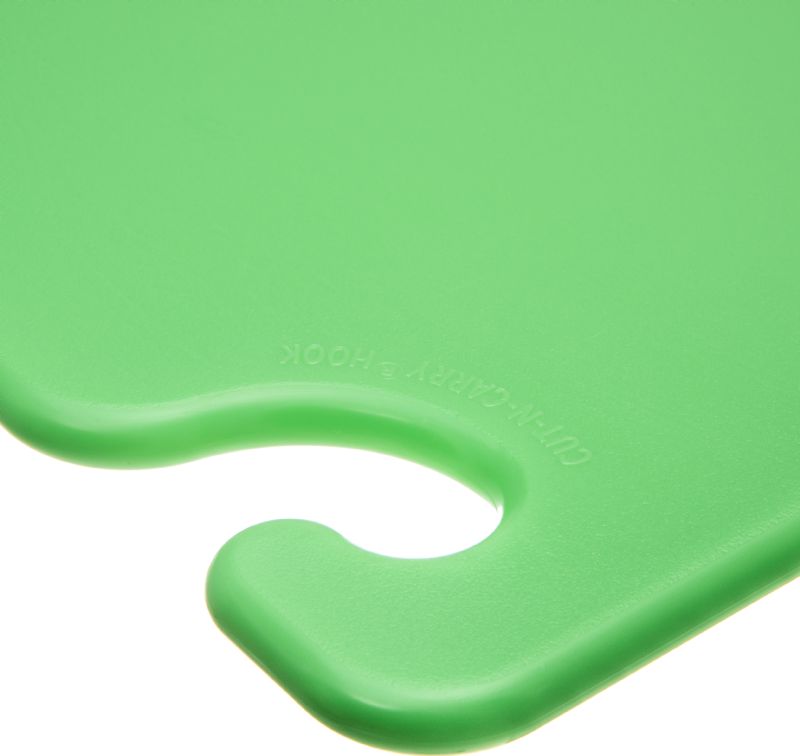 CUTTING BOARD GREEN 12X8X.5