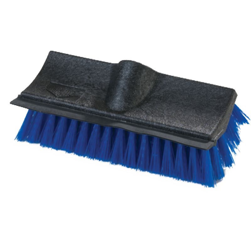 BRUSH*FLOOR W/10" SQUEEGEE BLUE