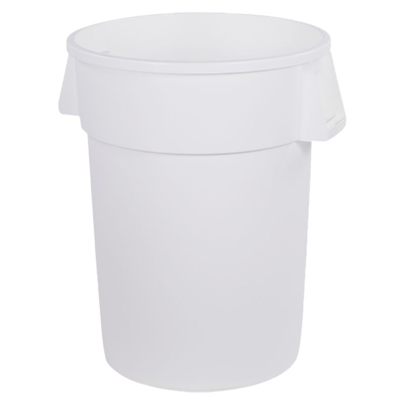 TRASH CONTAINER BRONCO WHITE 44 GAL