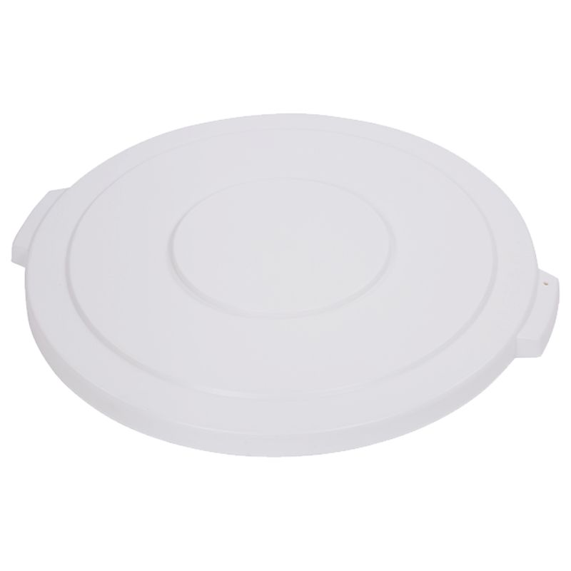 LID TRASH CONTAINER BRONCO WHITE RND