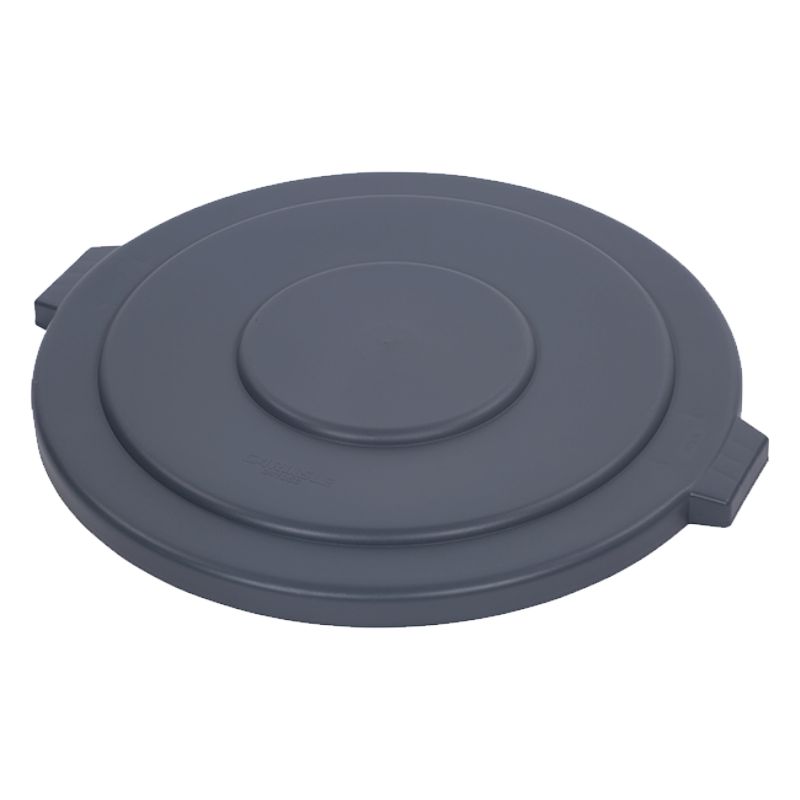 LID TRASH CONTAINER GRAY RND 55 GAL