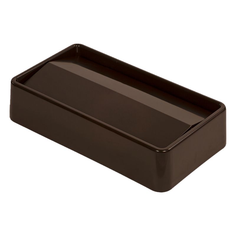 LID SWING TOP TRIMLINE BROWN RECT