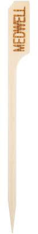 MARKER MEAT BAMBOO MED WELL 3.5