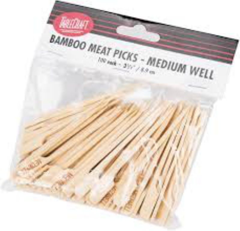 MARKER MEAT BAMBOO MED WELL 3.5