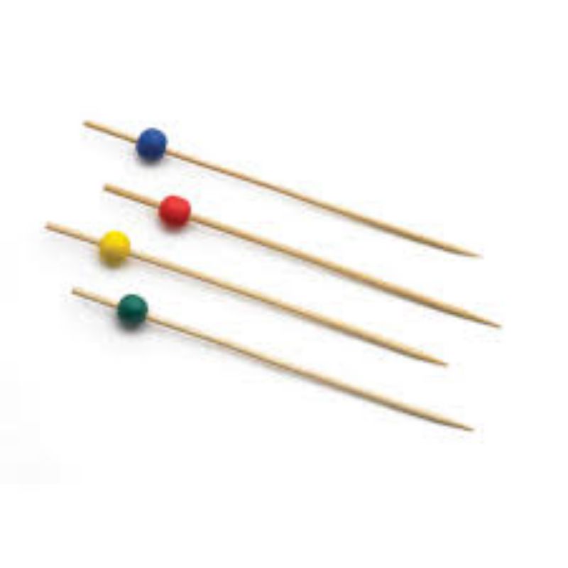 PICK BAMBOO ASSORTED COLORS 4.5