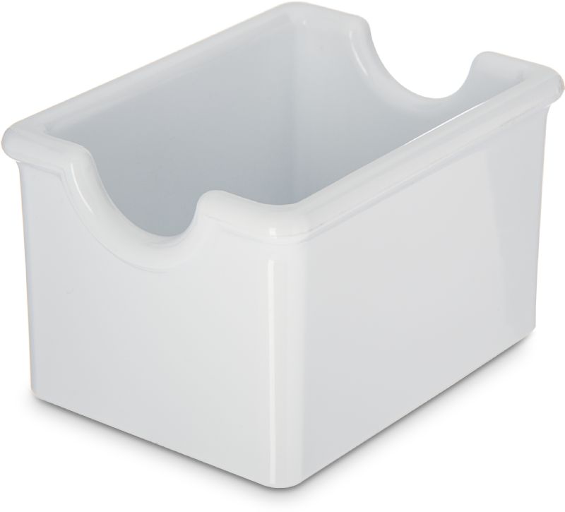 CADDY SUGAR PLASTIC WHITE 20 PACKET