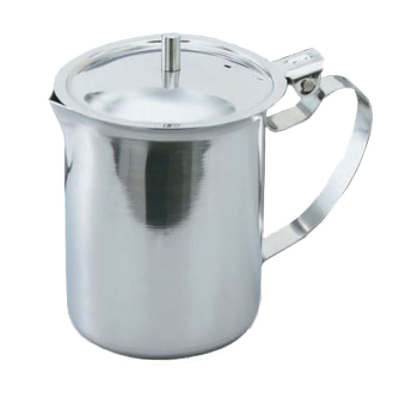 SERVER CREAMER S/S W/LID 10 OZ