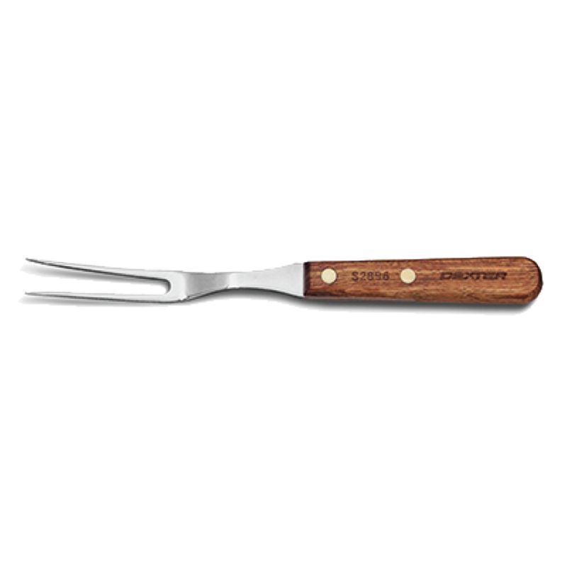 FORK CARVING WOOD HANDLE 10.5