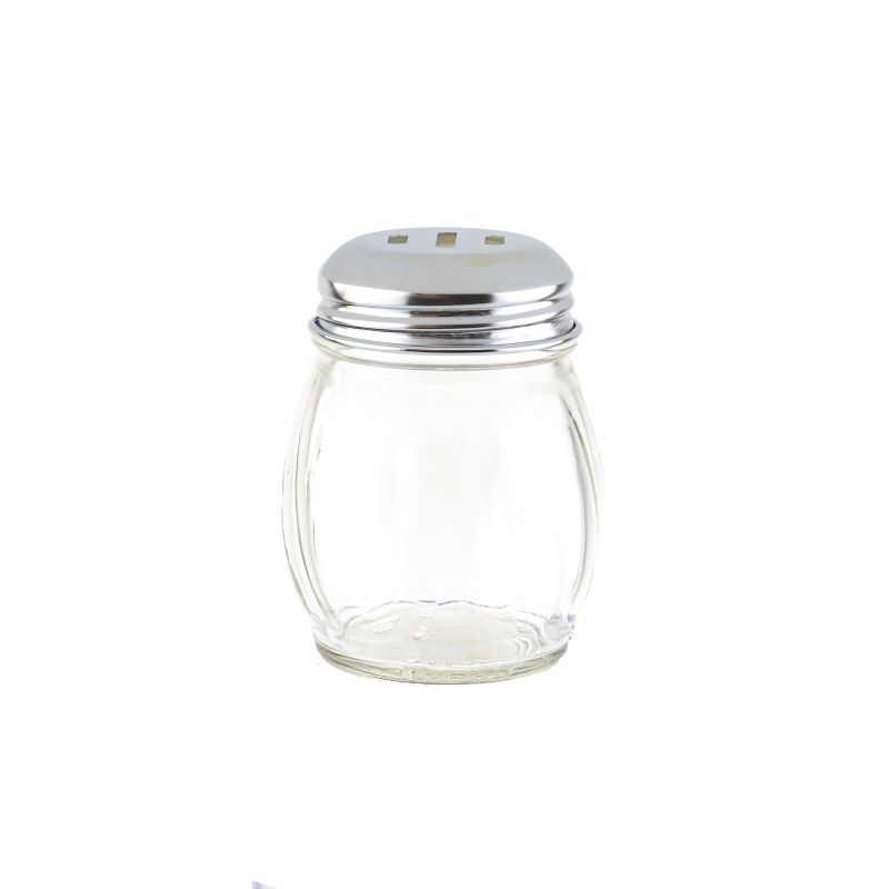 SHAKER GLASS SWIRL SLOTTED 6 OZ