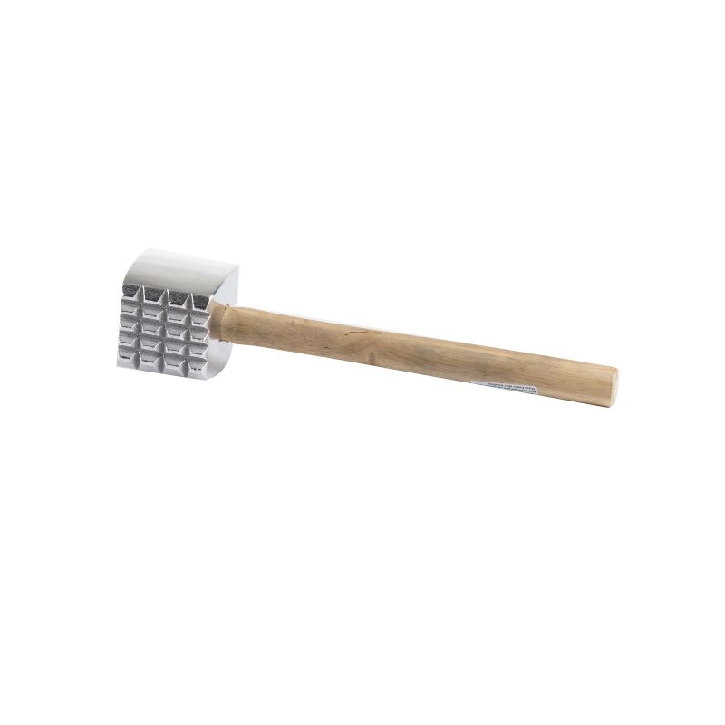 TENDERIZER MEAT ALUM WOOD MALLET 3X3