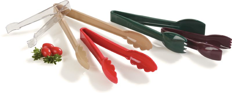 TONG SALAD PLASTIC BLACK 6