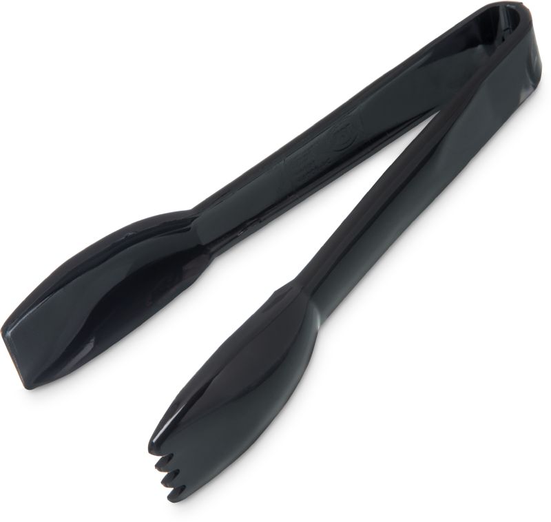 TONG SALAD PLASTIC BLACK 6