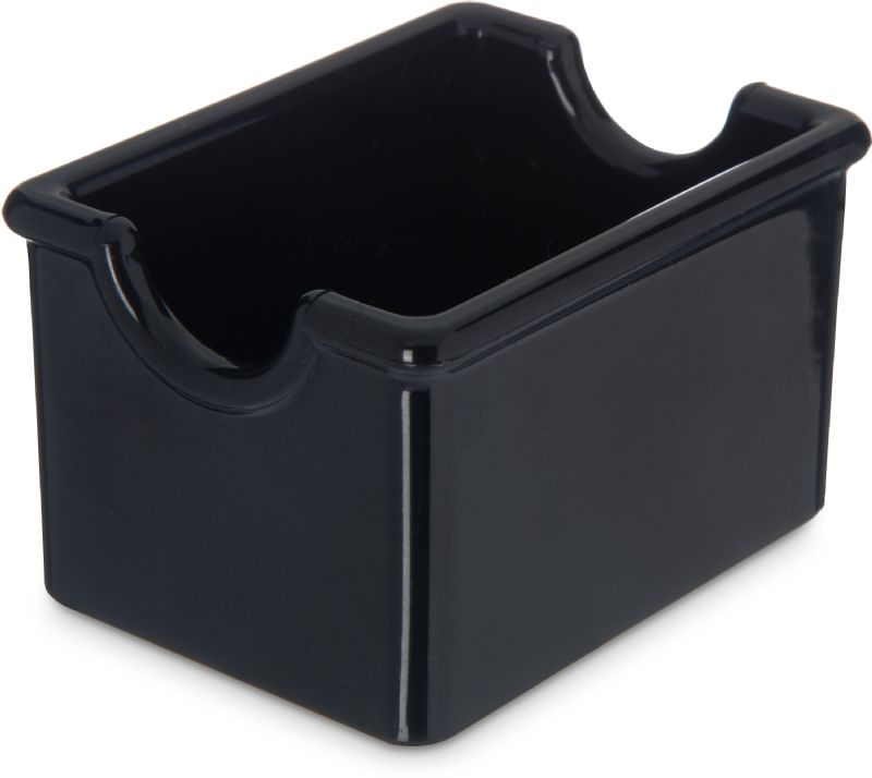 CADDY SUGAR PACKET PLASTIC BLACK