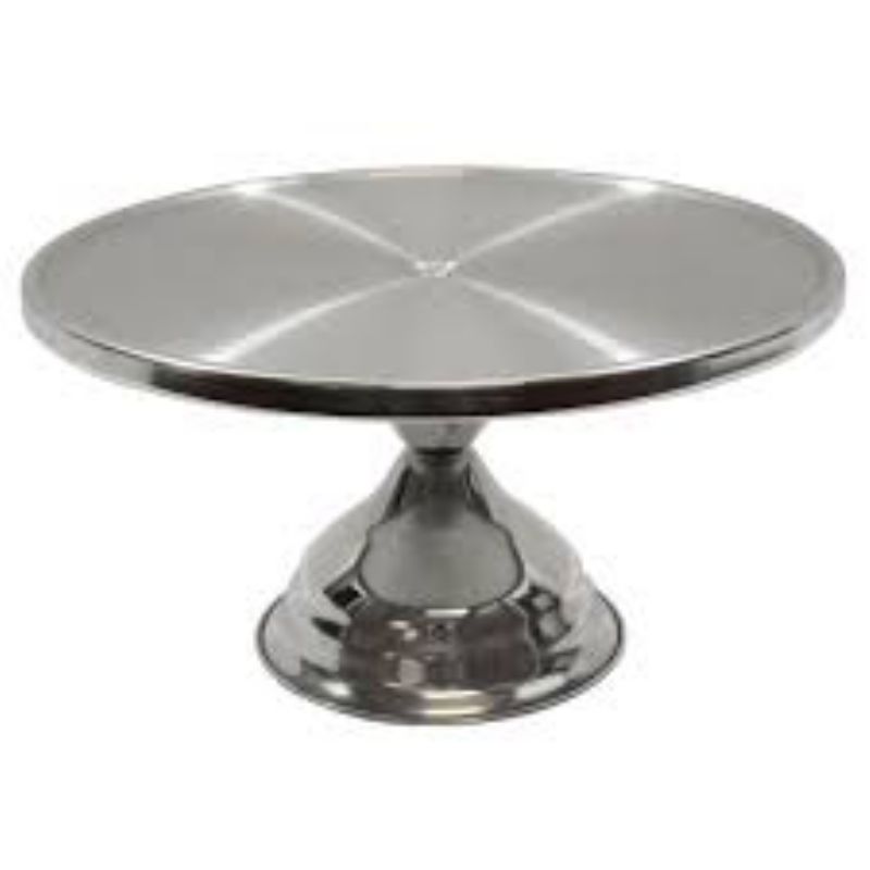 STAND CAKE S/S 7" HIGH 12" DIAM