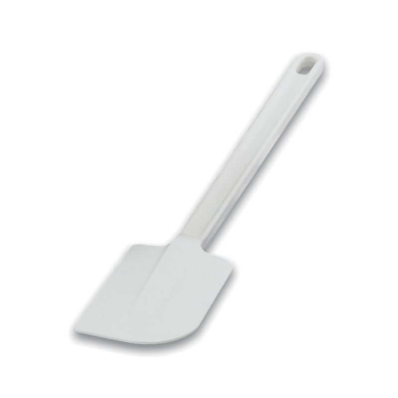 SPATULA PLASTIC WHITE LOW TEMP 16.63