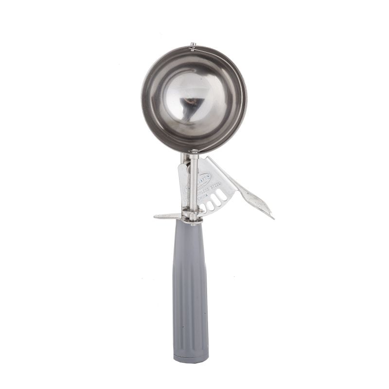 DISHER #8 S/S GRAY HANDLE 4 OZ