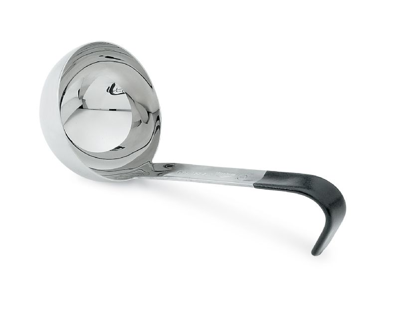LADLE BLACK HANDLE HVY DUTY 1 OZ 6