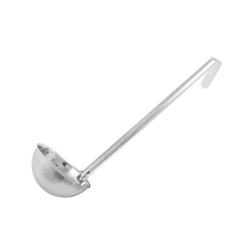 LADLE ONE-PIECE S/S 8 OZ 12.25"L