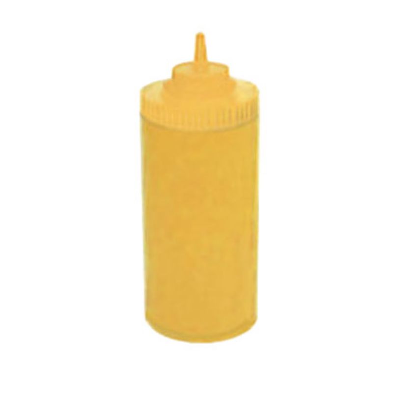 BOTTLE SQUEEZE YELLOW WIDEMOUTH 32 OZ