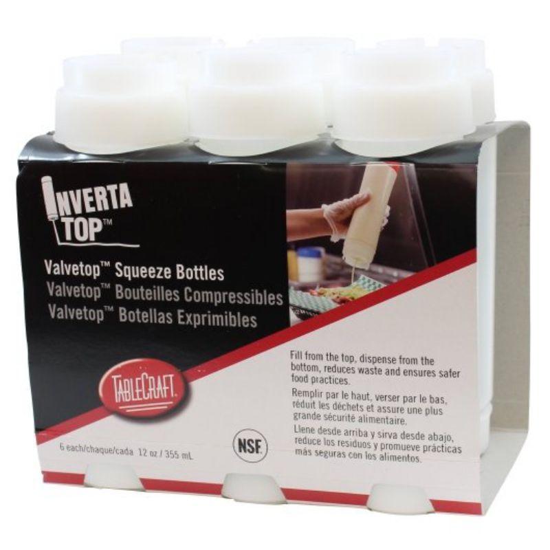 BOTTLE SQUEEZE UPSIDE DOWN 16 OZ