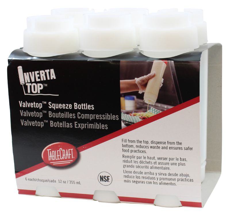 BOTTLE SQUEEZE UPSIDE DOWN 16 OZ