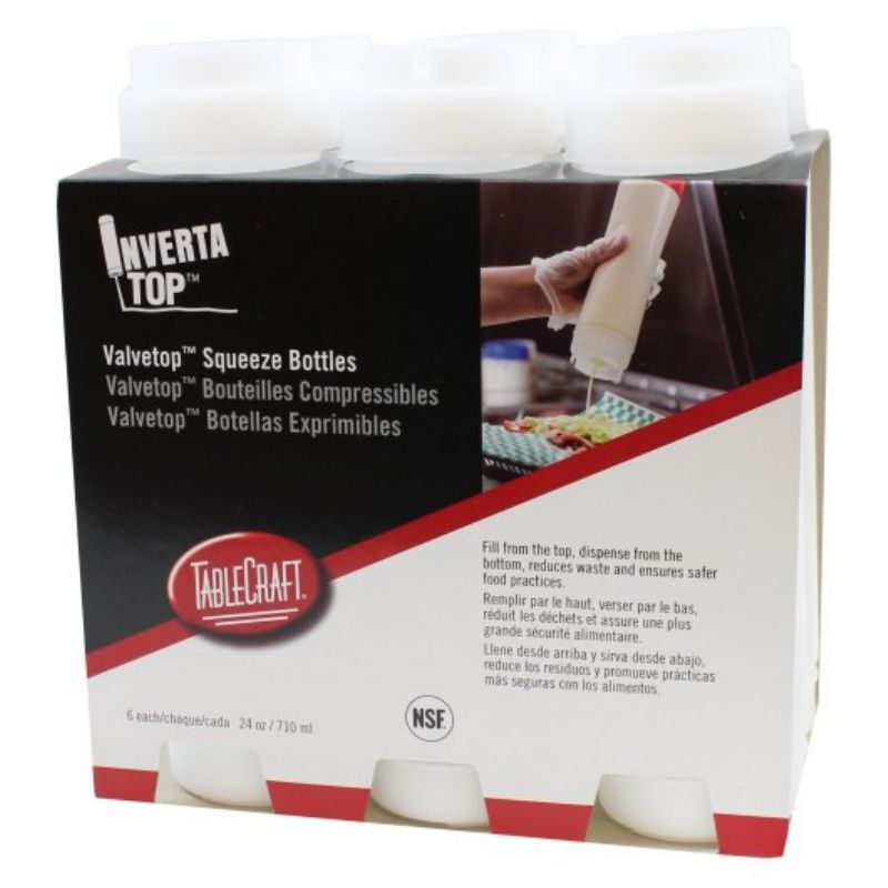 BOTTLE SQUEEZE INVERTATOP 24 OZ