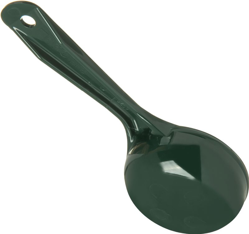 SPOON SOLID GREEN SHORT HDL 4 OZ