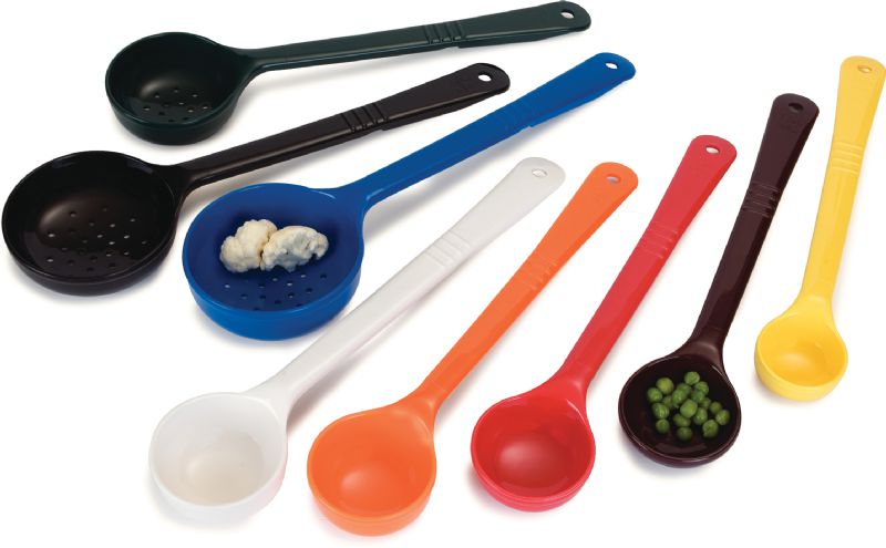 SPOON SOLID GREEN SHORT HDL 4 OZ