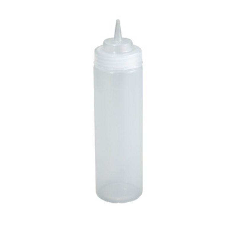 BOTTLE SQUEEZE CLEAR WIDEMOUTH CLR 24 OZ