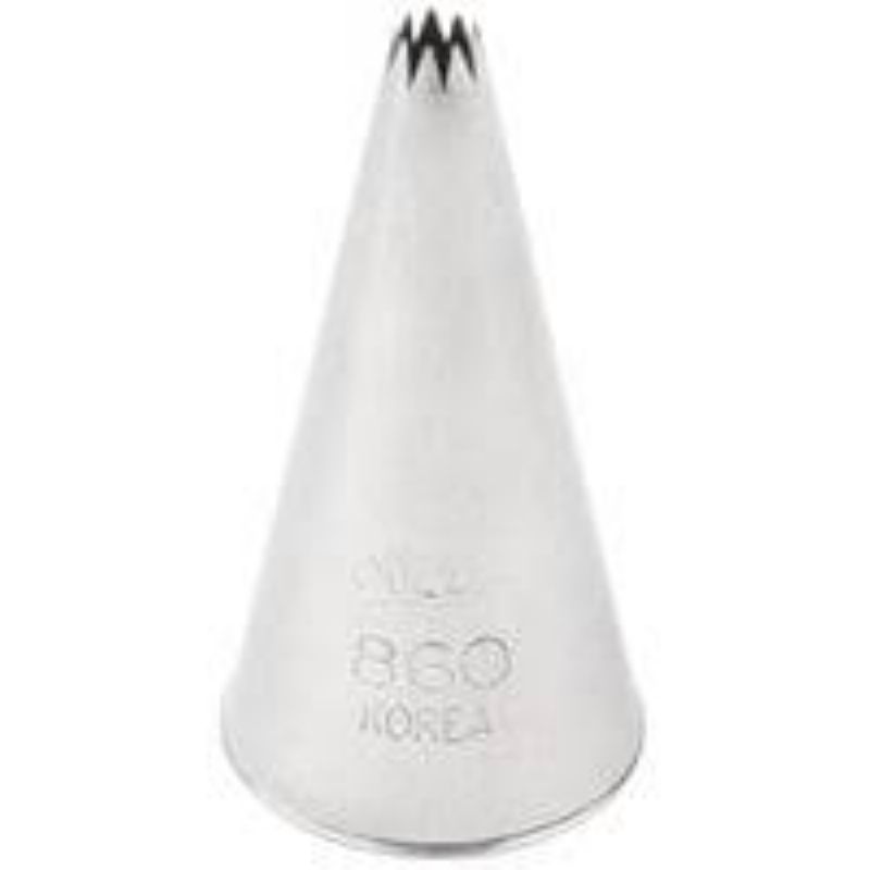 PASTRY TUBE PLAIN TIP S/S