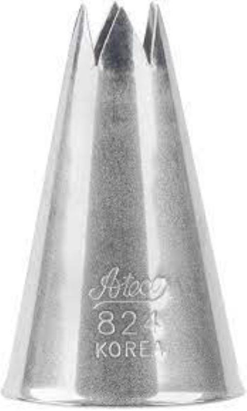 PASTRY TUBE STAR TIP S/S LG #4