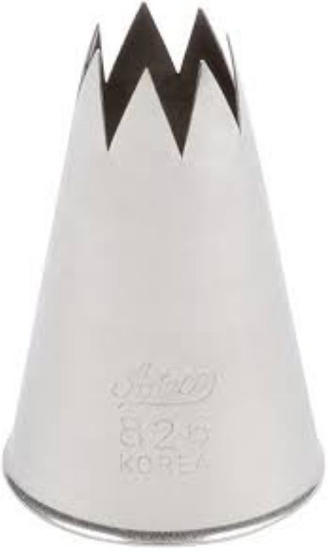 PASTRY TUBE STAR TIP S/S LG #6