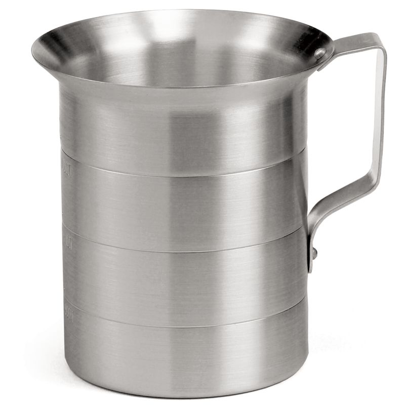 MEASURE CUP LIQUID ALUMINUM 2 QT