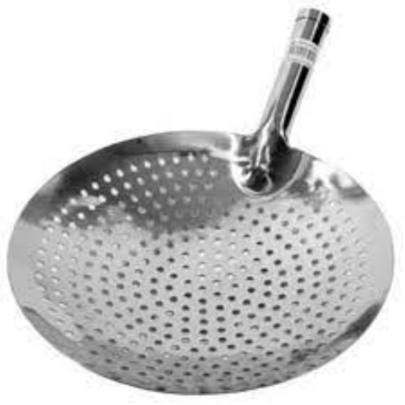 STRAINER MANDARIN PERF S/S W/HANDLE