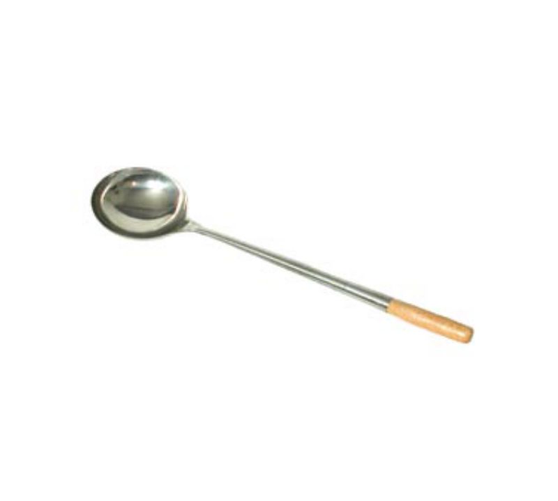 LADLE WOK #3 S/S SMALL HAND MADE 6OZ