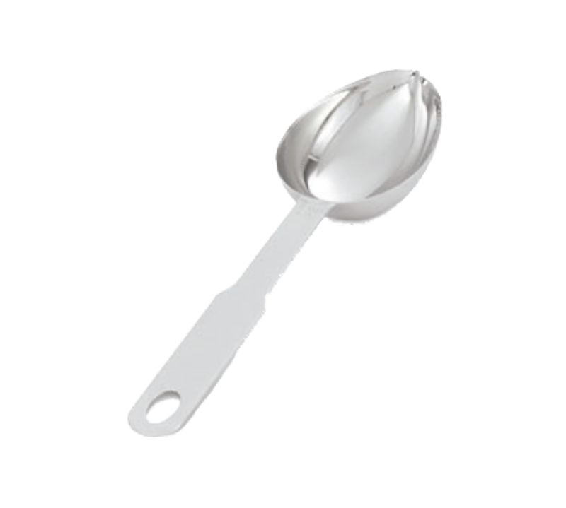 MEASURE SPOON S/S FLAT BOTTOM 1/4 C
