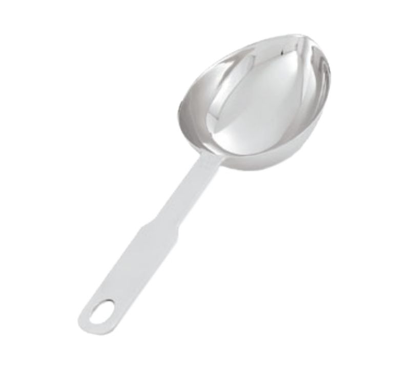 MEASURE SPOON OVAL S/S 1/2 CUP