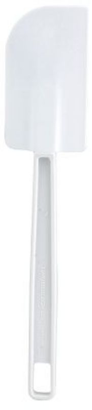 SCRAPER SPATULA RUBBER WHITE 10