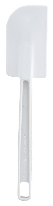SCRAPER SPATULA RUBBER WHITE 10
