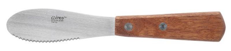 SPREADER SANDWICH S/S BLADE WOOD HDL