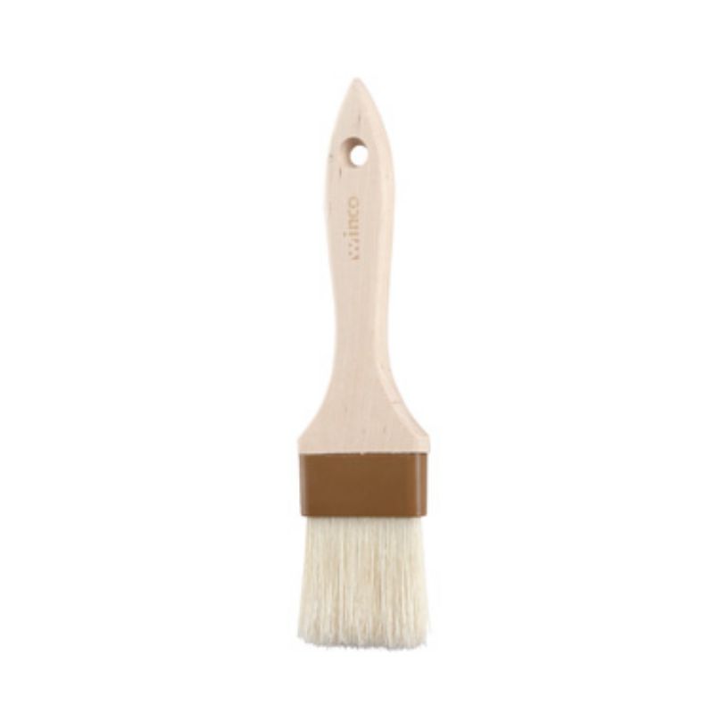 BRUSH PASTRY 2" FLAT BOAR BRISTLE