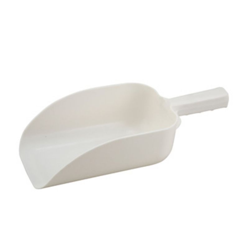 SCOOP PLASTIC WHITE 64 OZ