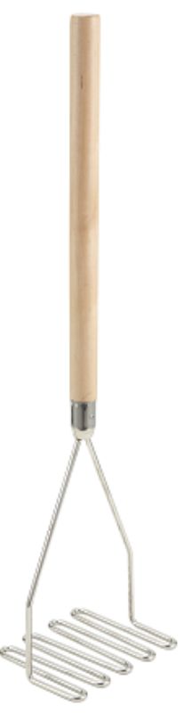MASHER POTATO 4-1/2" SQUARE 18" HDL