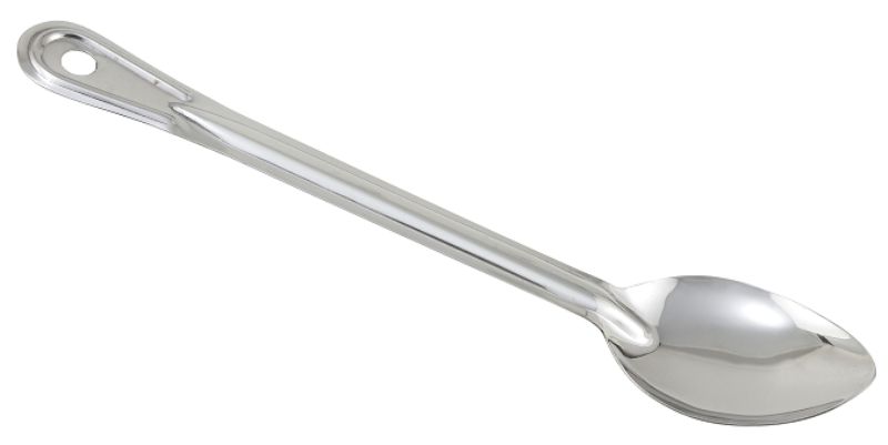 SPOON BASTING SOLID 1.2MM S/S 15"HDL