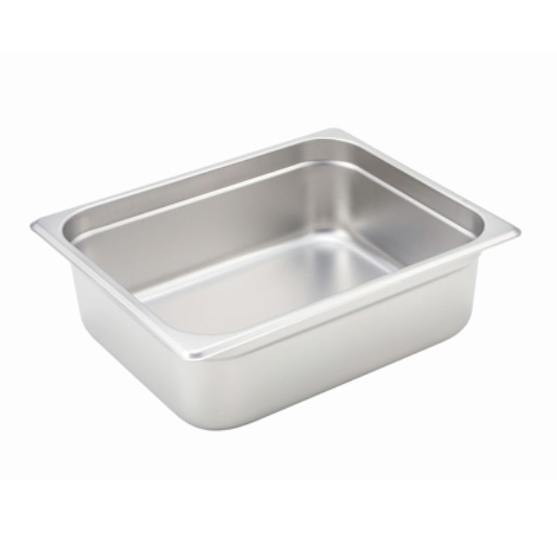 PAN STEAM S/S 1/2 SZ 4" DP 7 QT